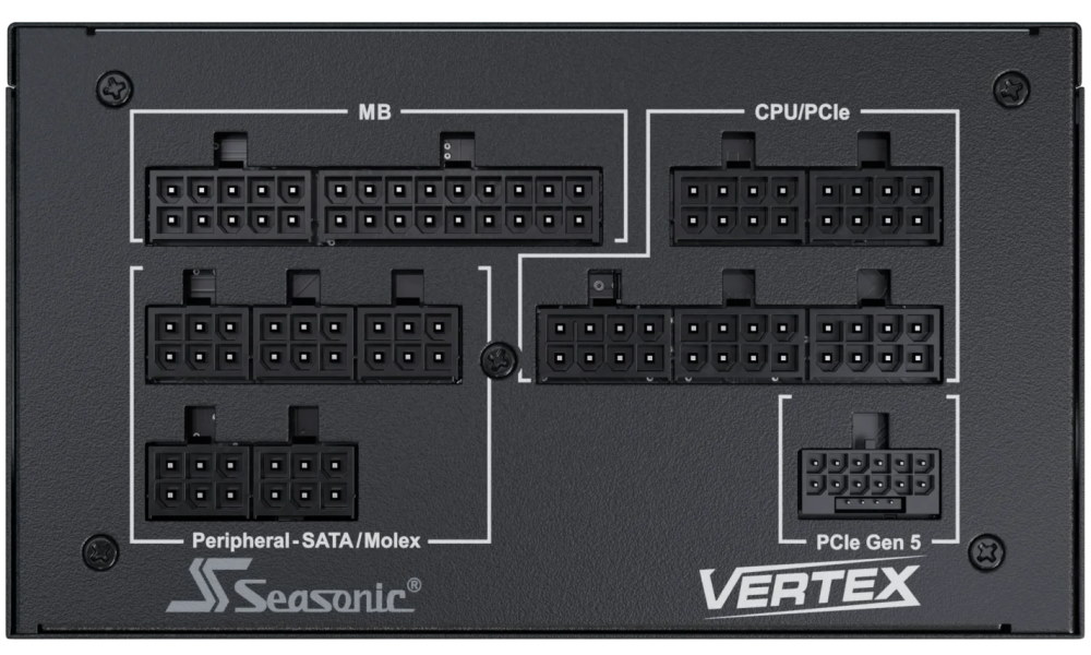 SEASONIC zdroj VERTEX PX-1000 Platinum / 1000W / ATX3.1 / 135mm fan / 80PLUS Platinum