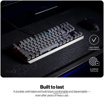 Endorfy mechanická klávesnice Thock V2 TKL / drátová / ARGB /  red sw. / USB / US layout