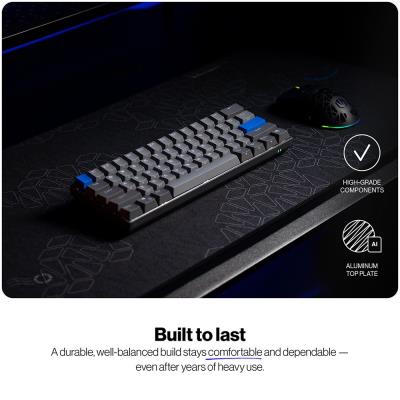 Endorfy mechanická klávesnice Thock V2 Compact / bezdrátová / ARGB /  yellow sw. / USB / kompaktní / US layout