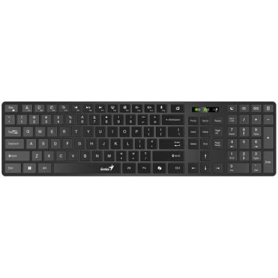 GENIUS SlimStar 8250/ Bezdrátový set Bluetooth + 2,4GHz/ Copilot/ USB/ černá/ CZ+SK layout