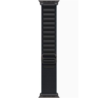 Apple Watch Ultra 3 49mm Černý titan s černým alpským tahem - L