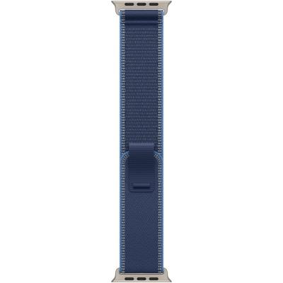 Apple Watch Ultra 3 49mm Přírodní titan s modrým trailovým tahem - S/M
