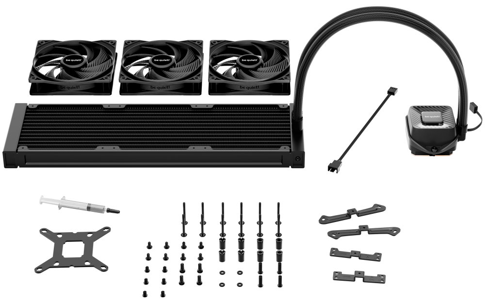 Be quiet! Pure Loop 3 vodní chladič CPU 360mm / 3x120mm / Intel 1851 / 1700 / 1200 / 1151 / 1150 / 1155 / AMD AM4 / AM5