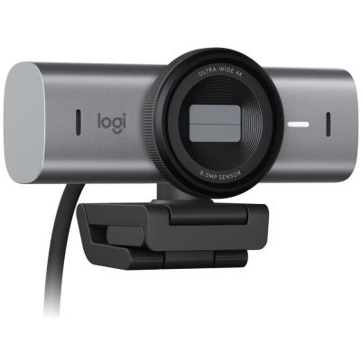 Logitech webkamera MX Brio/ 4K/30fps / 1080p/60fps/ graphite
