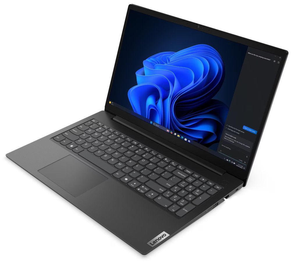 Lenovo V15 G5/ i3-1315U/ 16GB DDR5/ 512GB SSD/ Intel UHD/ 15,6"FHD,matný/ bez OS/ černý