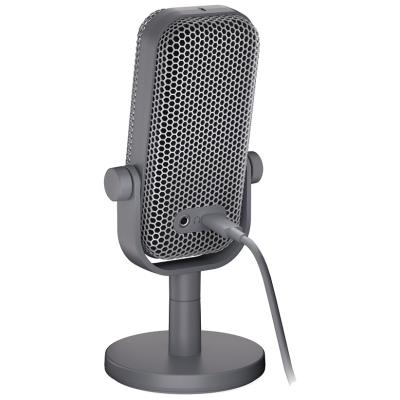 Endorfy mikrofon Solum Voice S / drátový / pop-up filtr / RGB podsvícení / USB-C / šedý