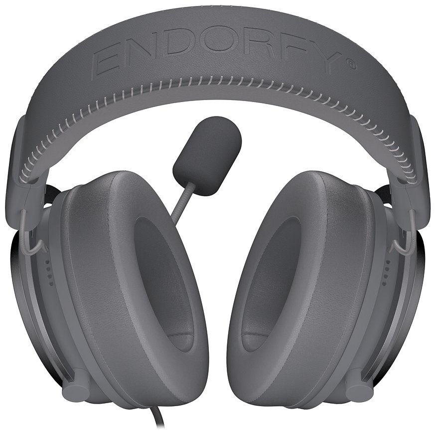 Endorfy headset VIRO Plus USB / drátový / s odnímatelným mikrofonem / USB / šedý