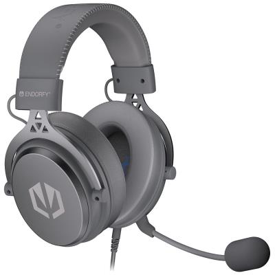 Endorfy headset VIRO Plus USB / drátový / s odnímatelným mikrofonem / USB / šedý