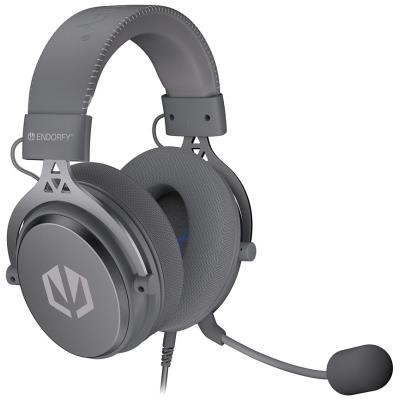 Endorfy headset VIRO Plus USB / drátový / s odnímatelným mikrofonem / USB / šedý