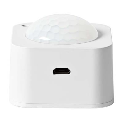 NEDIS chytrý detektor pohybu/ Zigbee 3.0/ napájení z baterie/ životnost baterie 24m/ úhel 100 °/ rozsah 7 m/ bílý