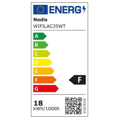 NEDIS Wi-Fi chytré stropní LED světlo/ kulaté/ RGB / teplé až studené bílé/ průměr 260 mm/ 1820 lm/ 2700 - 6500 K/ IP44