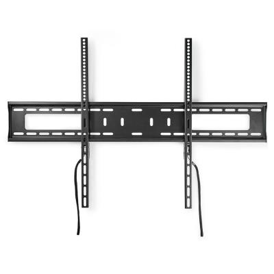 NEDIS nástěnný TV držák/ 60 - 100"/ nosnost 75 kg/ vzdálenost od stěny 30,5 mm/ fixní/ ocel/ černý