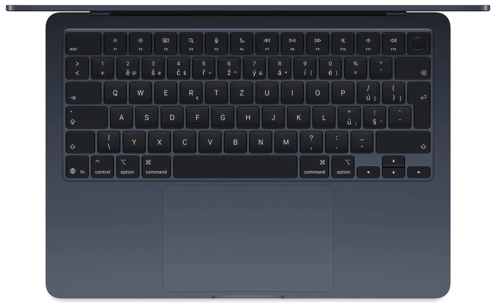 Apple MacBook Air 13,6'' (2025) / M4 / 10C CPU / 10C GPU / 16GB RAM / 512GB SSD / Temně inkoustový
