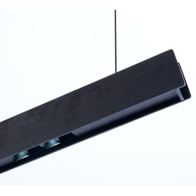 IMMAX NEO MADEIRA SMART lineár osvětlení, dřevo černé, 202cm, Wi-Fi, TUYA