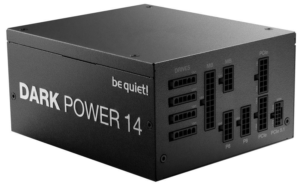 Be quiet! / zdroj DARK POWER 14 850W / ATX 3.1 / 135mm fan / 80 Plus Titanium