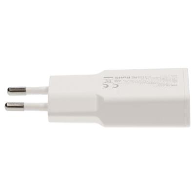 NEDIS síťová nabíječka/ 30 W/ PD 3.0/ rychlé nabíjení/ 1.5 / 2.0 / 2.22 / 3.0 A/ USB-A/ USB-C/ bílá