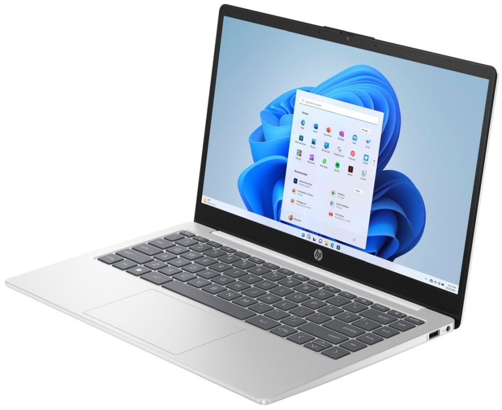 HP 14-em0040nc/ Ryzen 5 7520U/ 8GB DDR5/ 512GB SSD/ Radeon™ Graphics/ 14"FHD,matný/ W11H/ bílý
