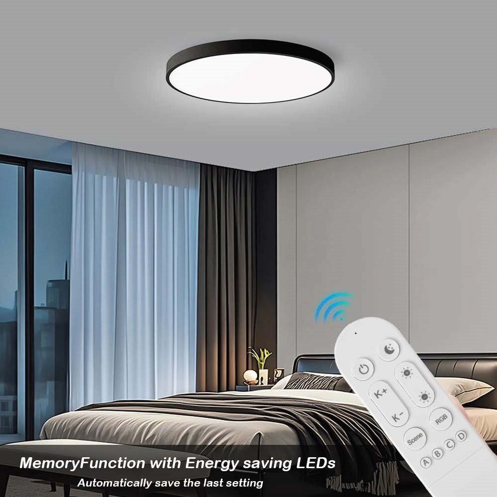 IMMAX NEO LITE SEMPLICI SMART stropní svítidlo, BEACON, 100cm, 128W, 9088lm, černé, Wi-Fi, TUYA