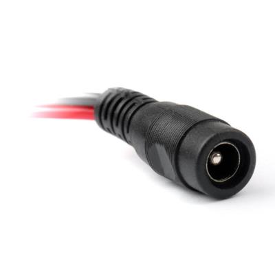 XtendLan Napájecí kabel/pigtail s jedním konektorem (jack 2,1mm samice) ke zdroji, vodiče 2x 0,75mm2, délka 30cm