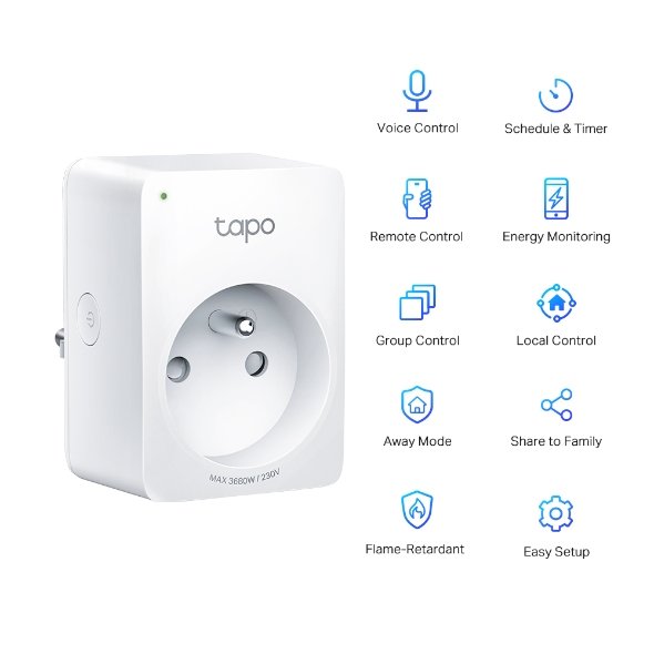 TP-Link Tapo P110 chytrá zásuvka s měřením spotřeby