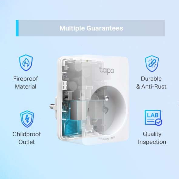 TP-Link Tapo P110 chytrá zásuvka s měřením spotřeby