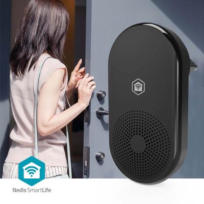 NEDIS Wi-Fi chytrý bezdrátový dveřní zvonek/ příslušenství pro WIFICDP11BK/ WIFICDP21BK/ WIFICDP31BK/ síťové napájení