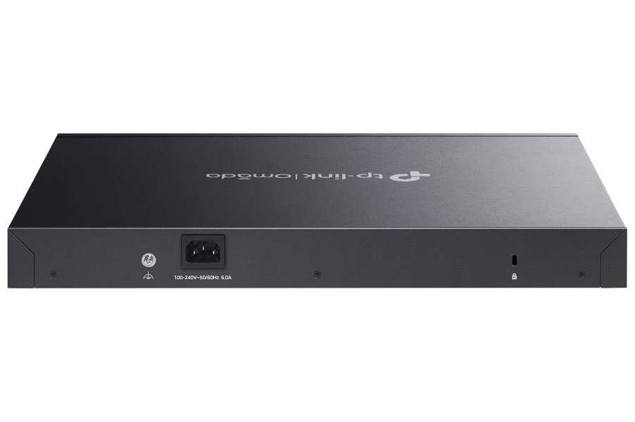 TP-Link ES228GMP, Omada 28-Port Gigabit Easy Managed Switch, 2x GLAN, 24x GLAN PoE+, 2x SFP, 384W PoE budget, 1U