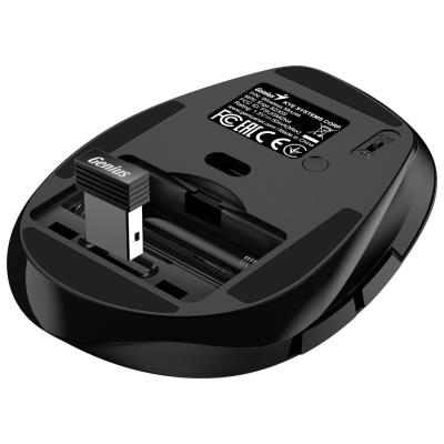 GENIUS Ergo 8230S BT/ 1600 dpi/ bezdrátová/ dualní BT+2,4GHz/ tichá/ Copilot/ 6tlačítková/ černá