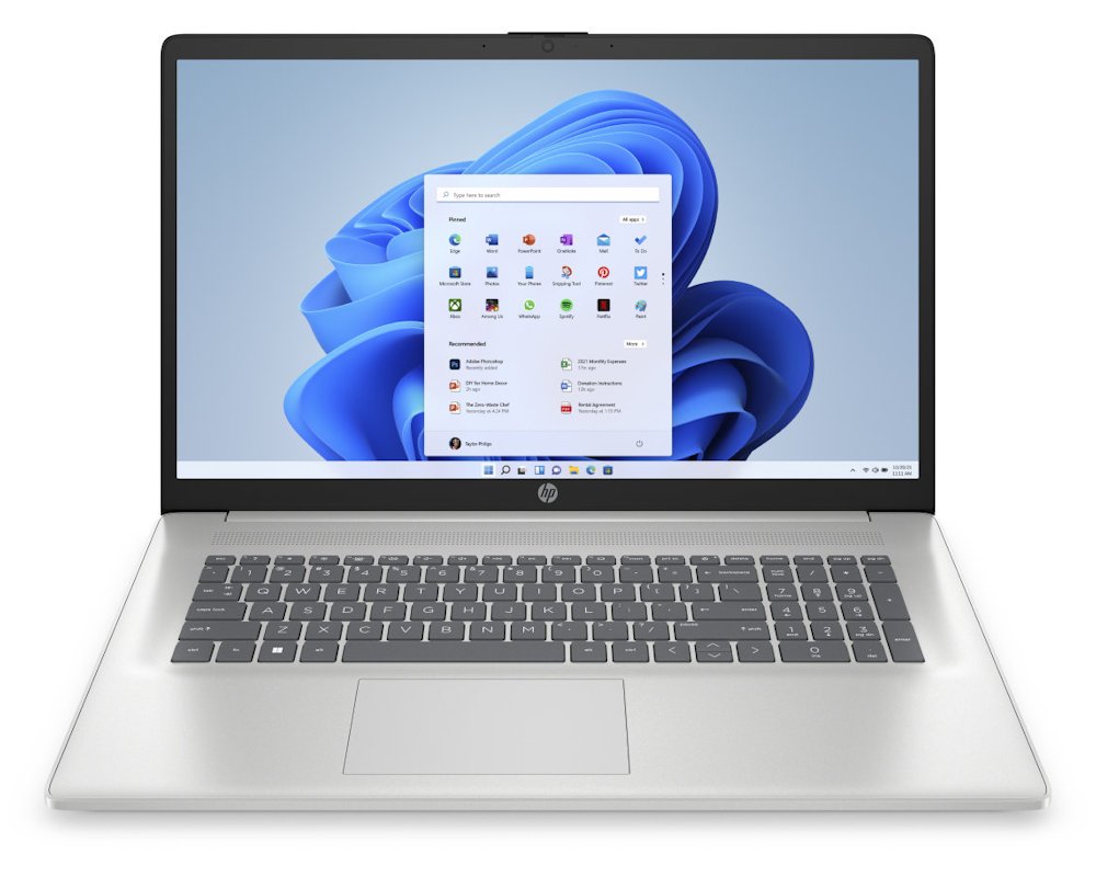 HP 17-cp2012nc/ Ryzen 5 7520U/ 16GB DDR5/ 512GB SSD/ Radeon Graphics/ 17,3"FHD,matný/ W11H/ stříbrný