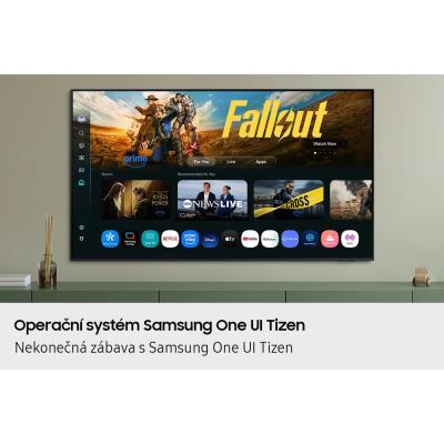 SAMSUNG SMART QLED TV 75"/ QE75Q6F/ 4K Ultra HD 3840x2160/ DVB-T2/S2/C/ H.265/HEVC/ 3xHDMI/ 1xUSB/ Wi-Fi/ LAN/ G