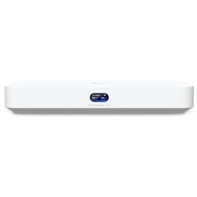 ROZBALENÉ - Ubiquiti UniFi Cloud Gateway Fiber - Router, Full UniFi OS, IDS/IPS, 5x 2.5GbE, 2x SFP+, slot NVMe SSD - Výpr...