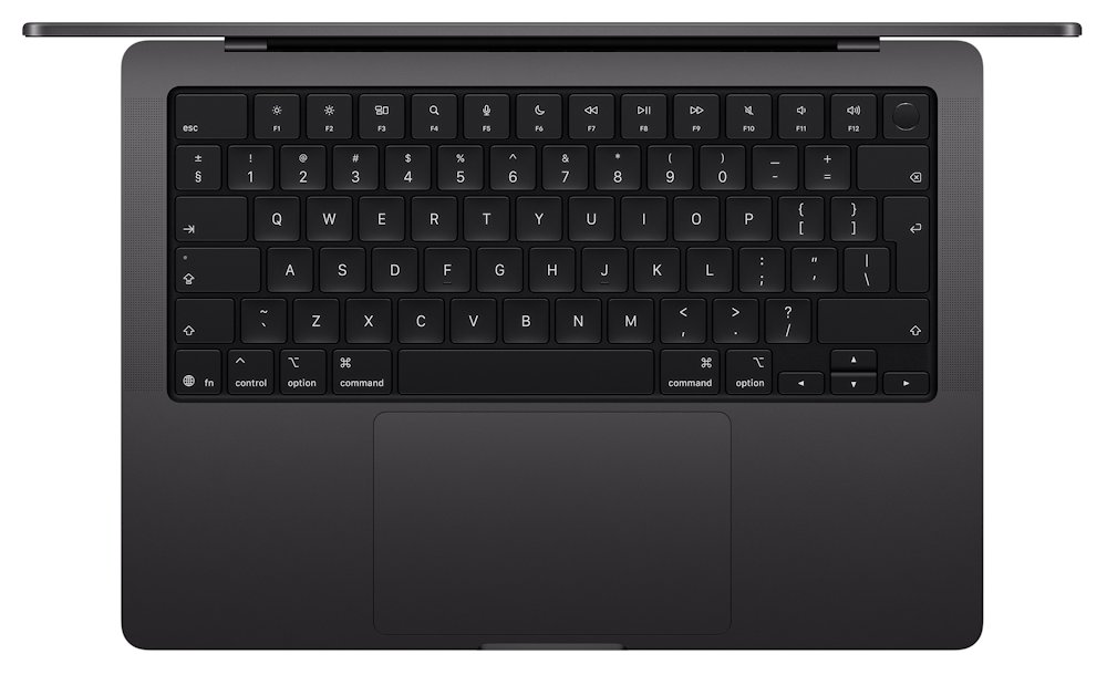 Apple MacBook Pro 14' (2025) / M5 / 10C CPU / 10C GPU / 24GB RAM / 1TB SSD / Vesmírně černý
