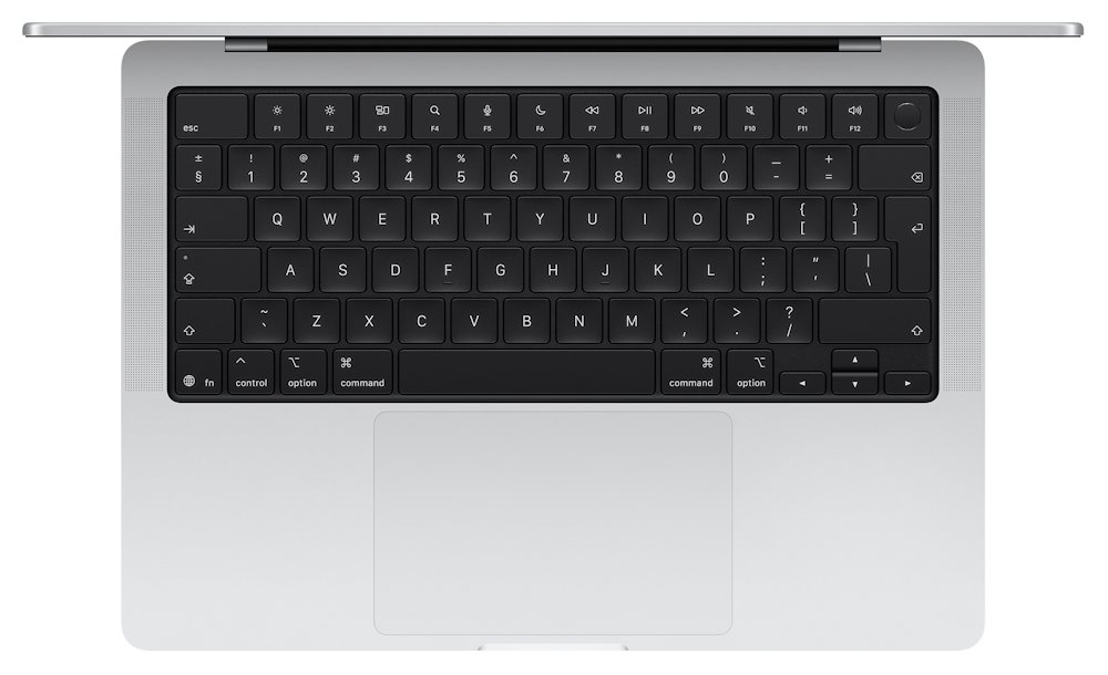 Apple MacBook Pro 14' (2025) / M5 / 10C CPU / 10C GPU / 16GB RAM / 512GB SSD / Stříbrný