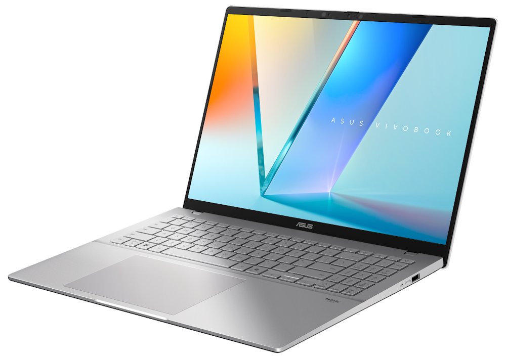 ROZBALENÉ - ASUS Vivobook S/ X1-26-100 (Purwa SE)/ 16GB/ 1TB SSD/ Qualcomm Graphics/ 16"WQXGA,matný/ W11H/ stříbrný