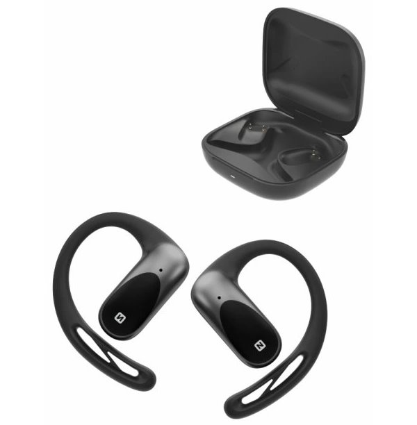 Swissten Bluetooth Sluchátka  Na Běhání Open Ear Černá