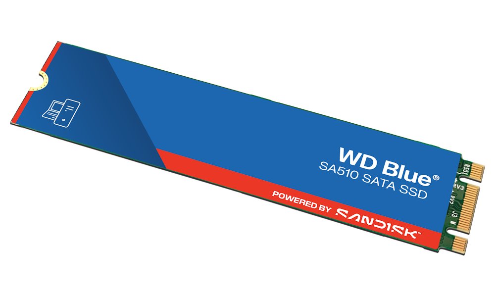 WD SSD BLUE SA510 250GB / WDS250G3B0B / M.2 SATA III / Interní / 2280