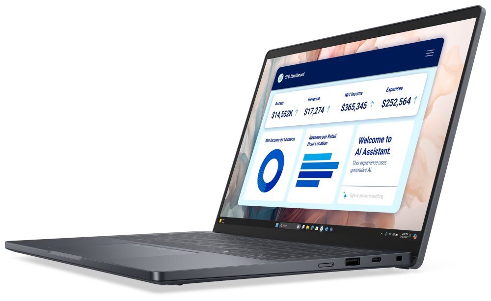 DELL Pro 14 Premium PA14250/ Ultra 7 266V/ 16GB/ 512GB SSD/ 14" QHD+ dotykový/ 5G/  W11Pro/ 4Y PS+ on-site
