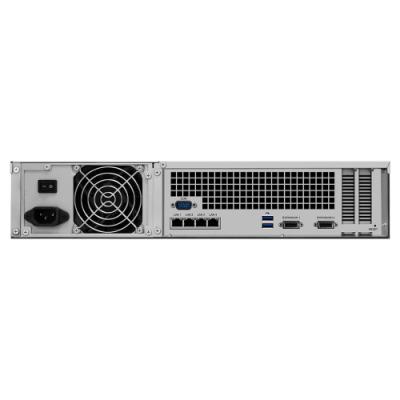 Synology RS3618xs 12-bay NAS, VMware®, Citrix®, Microsoft® Hyper-V®, rack 2U, 8GB RAM, 2x USB 3.0, 4x GLAN, 2x Gen3 x8