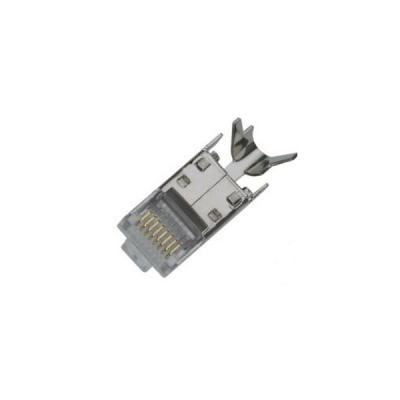 XtendLan Konektor STP RJ45 CAT 6 s lisovacím klipem