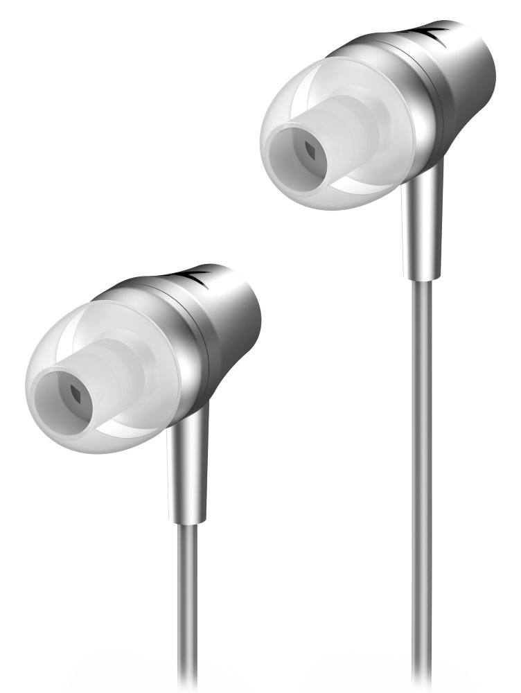 GENIUS headset HS-M360/ stříbrný/ 4pin 3,5 mm jack