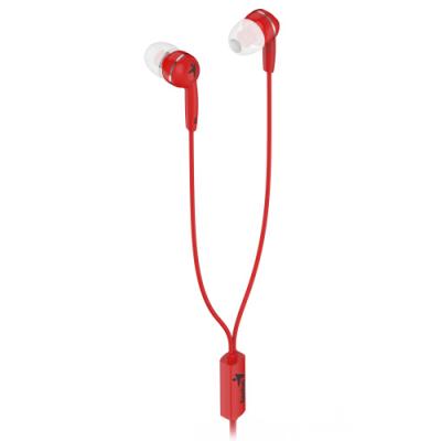 GENIUS headset HS-M320/ červený/ 4pin 3,5 mm jack