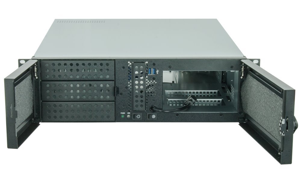 CHIEFTEC skříň Rackmount 3U / ATX/mATX / UNC-310A-B-600BDF / 600W
