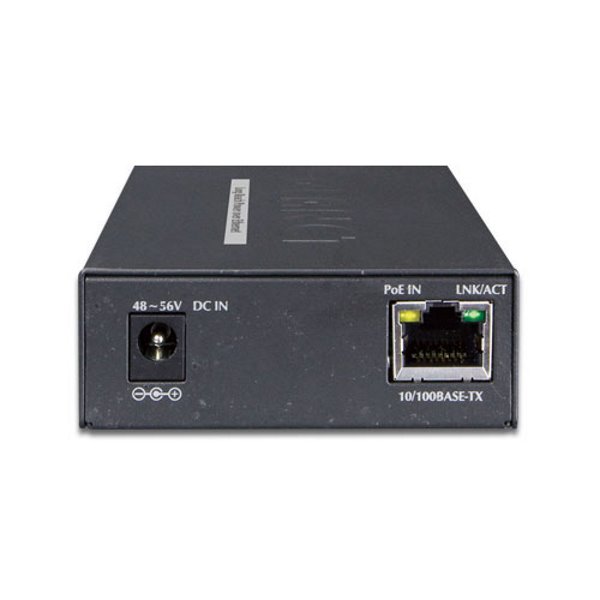 Planet LRP-101C-KIT, COAX PoE extender 10/100Base-TX, 802.3at-30W,EFT+ESD, dosah 1km, -20 až 70°C