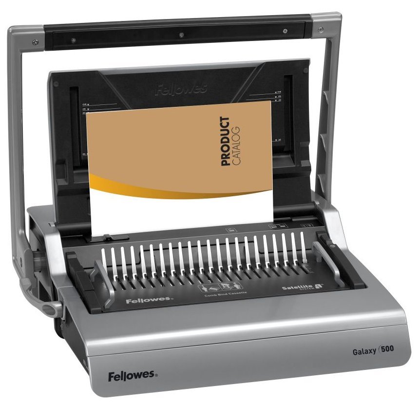 FELLOWES vazač GALAXY 500/ pracovní šířka 300 mm/ děrovací kapacita 28 listů/ A5/ maximální rozměr hřbetu 50 mm