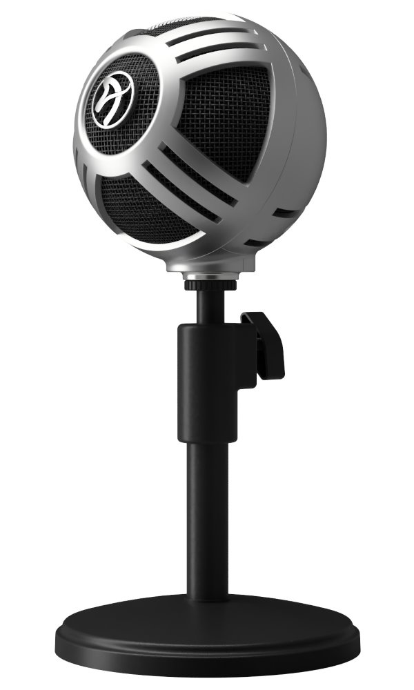 AROZZI mikrofon SFERA PRO/ stříbrný