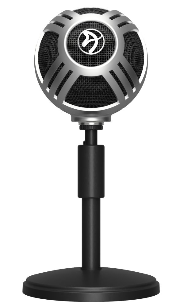 AROZZI mikrofon SFERA PRO/ stříbrný