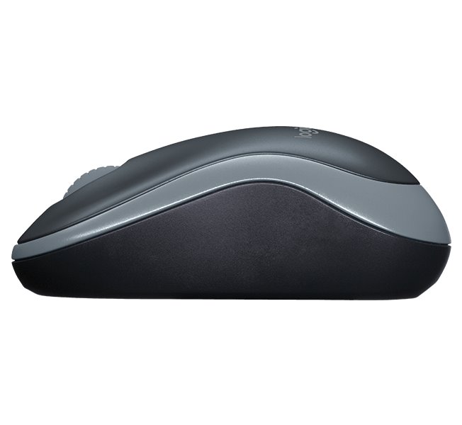 Logitech myš M185/ Bezdrátová/ Optická/ 1000dpi/ USB přijímač/ šedá