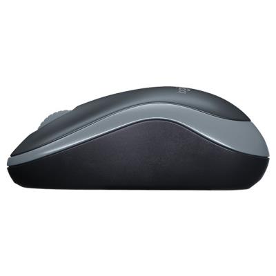 Logitech myš M185/ Bezdrátová/ Optická/ 1000dpi/ USB přijímač/ šedá