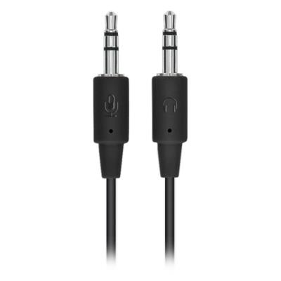 Logitech Headset Stereo H110/ drátová sluchátka + mikrofon/ 3,5 mm jack/ šedá