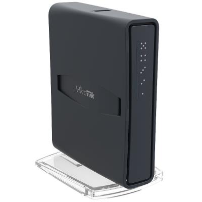 MikroTik RouterBOARD RB952Ui-5ac2nD-TC, hAP ac lite tower, 5x LAN, 2.4+5Ghz, 802.11a/b/g/n/ac, USB, 1x PoE out